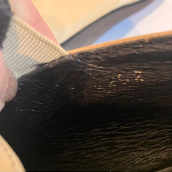 Donald J. Pliner Tan Suede Leather Wedge Platform Slip On Loafer Shoe Sz 8 M - Picture 11 of 11